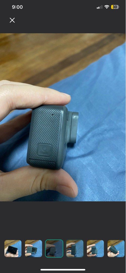 gopro hero6 black (Category: Video Cameras) located in Tarlac. Submitted by sheyaaa25 (Listing ID 1425569776, Image 3). Description: gopro hero6 like new rfs: upgrade 6,500 (slightly nego).