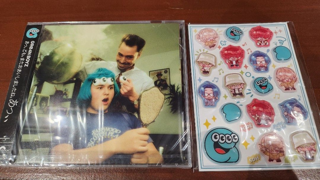 Gre4n Boyz CD (Category: CDs & DVDs) located in Manila. Submitted by vectorsigma (Listing ID 1425473525, Image 1). Description: - Oh, guys. We meet again. Uh... CD Album - brand new and sealed - imported from Japan - with free official stickers - released Feb 25, 2026 - buyer shoulders shipping costs .