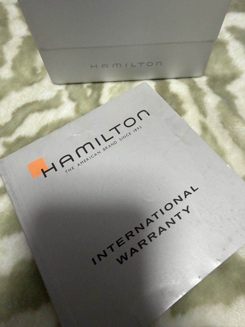 Hamilton Watch with Box and Warranty (Category: Luxury Watches) located in Manila. Submitted by chef.arth (Listing ID 1425604041, Image 2). Description: My own collection I bought in London with my highness that’s why I like to sell.,my contract is finish and sure buyer only .
