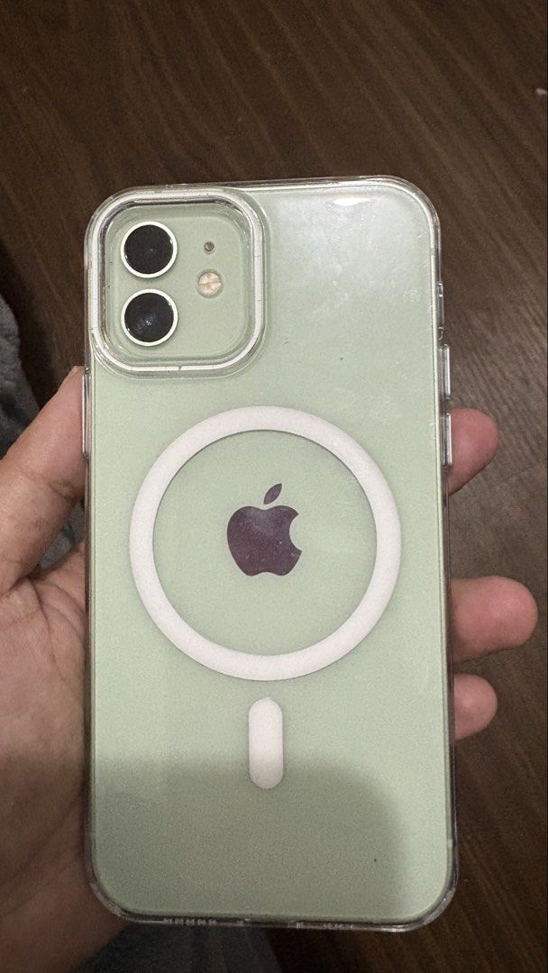 Iphone 12 (Category: iPhone 12 Series) located in Manila. Submitted by ayaselling (Listing ID 1425518630, Image 2). Description: Iphone 12 - Green 64 gb 79% Battery Health No Issues Smart Lock (Cellular Carrier) Free Case No Box Can do meet-up in QC area .