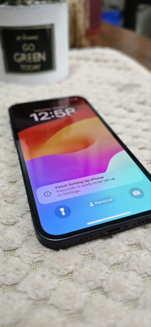 iPhone 12 Black (Category: iPhone 12 Series) located in Pasig City. Submitted by da_stone (Listing ID 1425545752, Image 1). Description: FOR SALE🗣️🗣️ iPhone 12 -Black —64 gb —Ntc Approved —true tone working —few dents and scratches —A14 Bionic chip — smooth performance for gaming —With Face Id —No issues —82 Battery Health —Globe locked Inclusions: Case and cord .