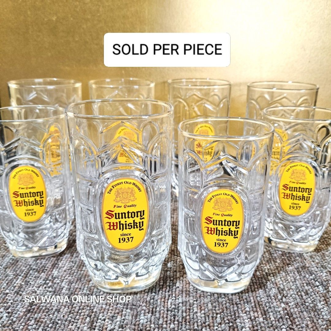 Japan Surplus Suntory Whisky Drinking Glass (Category: Other Kitchenware & Tableware) located in Mabalacat. Submitted by salwanaonlineshop (Listing ID 1425467644, Image 3). Description: JAPAN SURPLUS SUNTORY WHISKY DRINKING GLASS • SOLD PER PIECE 🇯🇵 Like New - Unused Condition 🇯🇵 Available in 260ml and 320ml 🇯🇵 No issue 🇯🇵 Japan Source 🇯🇵 SOLD PER PIECE 🇯🇵 260ml : ₱180 each 🇯🇵 320ml : ₱200 each 🛒 Follow us on S.H.O.P.E.E and L.A.Z.