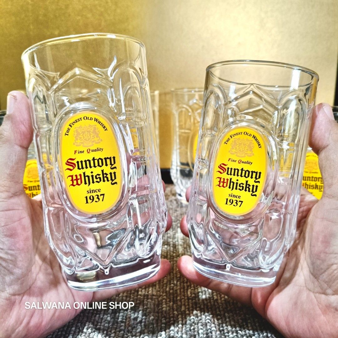 Japan Surplus Suntory Whisky Drinking Glass (Category: Other Kitchenware & Tableware) located in Mabalacat. Submitted by salwanaonlineshop (Listing ID 1425467644, Image 2). Description: JAPAN SURPLUS SUNTORY WHISKY DRINKING GLASS • SOLD PER PIECE 🇯🇵 Like New - Unused Condition 🇯🇵 Available in 260ml and 320ml 🇯🇵 No issue 🇯🇵 Japan Source 🇯🇵 SOLD PER PIECE 🇯🇵 260ml : ₱180 each 🇯🇵 320ml : ₱200 each 🛒 Follow us on S.H.O.P.E.E and L.A.Z.