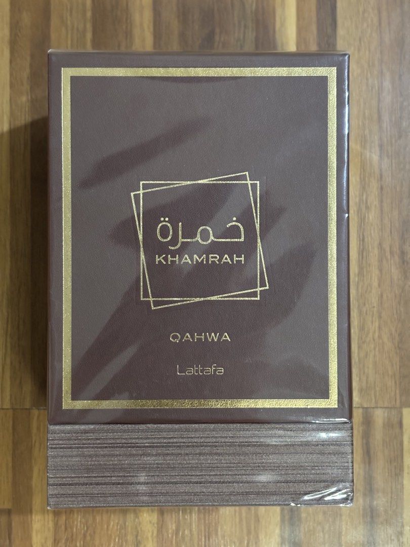 Lattafa Khamrah Qahwa Perfume (Category: Fragrance & Deodorants) located in Mandaluyong City. Submitted by slntslph (Listing ID 1425603583, Image 1). Description: For Sale / Selling: Lattafa Khamrah Qahwa BNIB (sealed) Legit / Authentic / Original Money Back Guaranteed if proven Fake Mandaluyong Pickup Lalamove / LBC / J&T available Can do shipping at buyers expense.