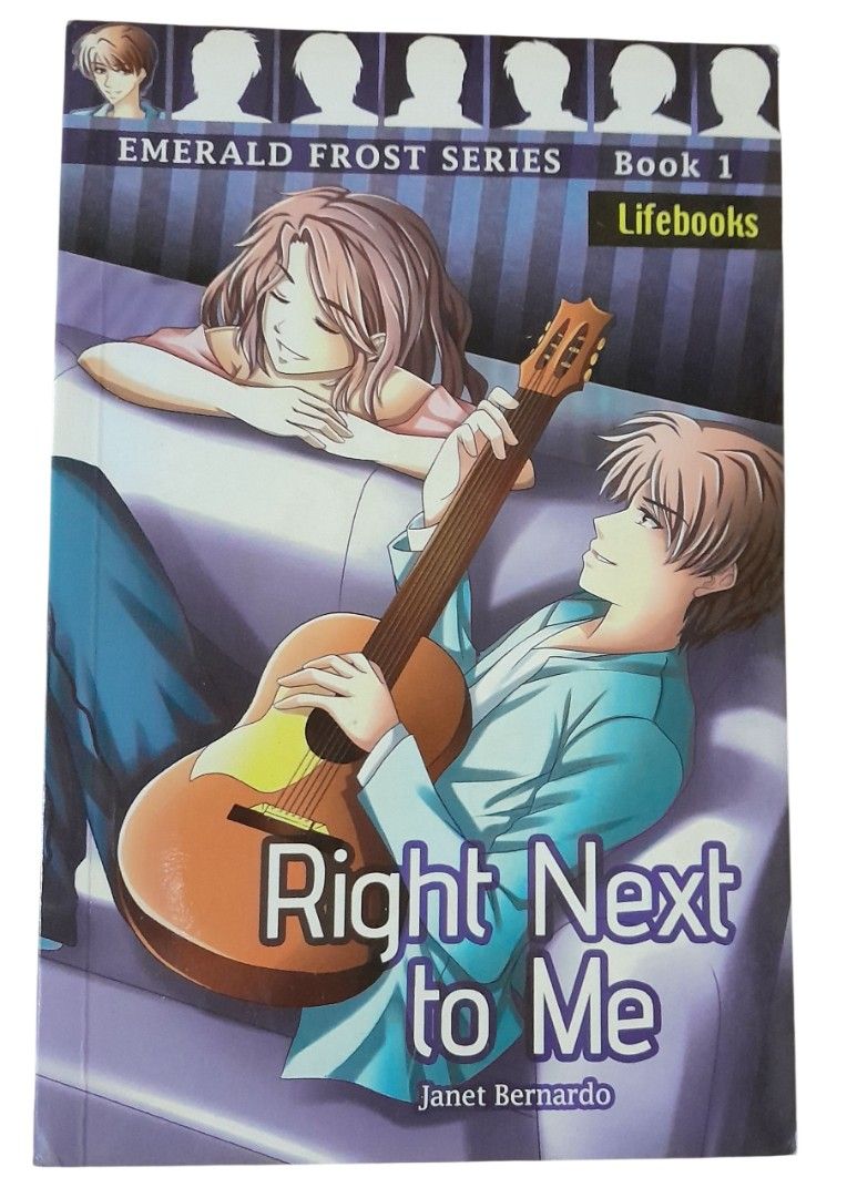 Lifebooks Romance Novels (Category: Storybooks) located in Mandaluyong City. Submitted by twixie94147 (Listing ID 1425556881, Image 2). Description: Set of four Lifebooks romance novels. Titles include "Right Next to Me" by Janet Bernardo, "Stuck on You" by Janet Bernardo, "A Sweet Music Called Love" by Alexandra Javier, and "Akin Ka Na Lang" by Amor Filia's. Perfect for those who enjoy Filipino romance stories..