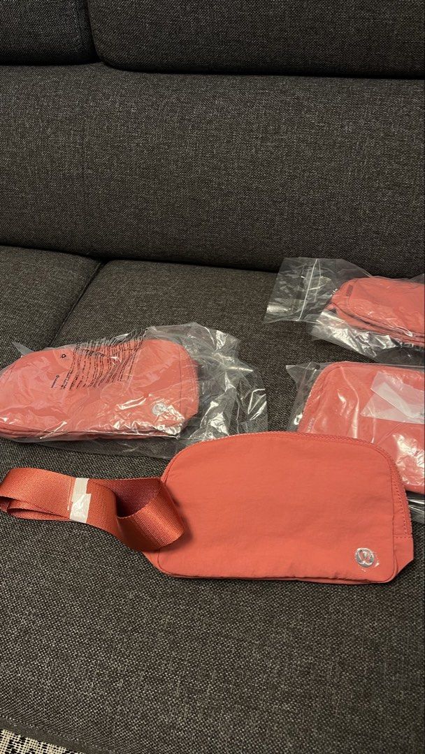 Lululemon Everywhere Belt Bag - Red (Category: Cross-body Bags) located in Quezon City. Submitted by christopherkirk (Listing ID 1425458565, Image 3). Description: Brand new 2550 each 4 pcs available .