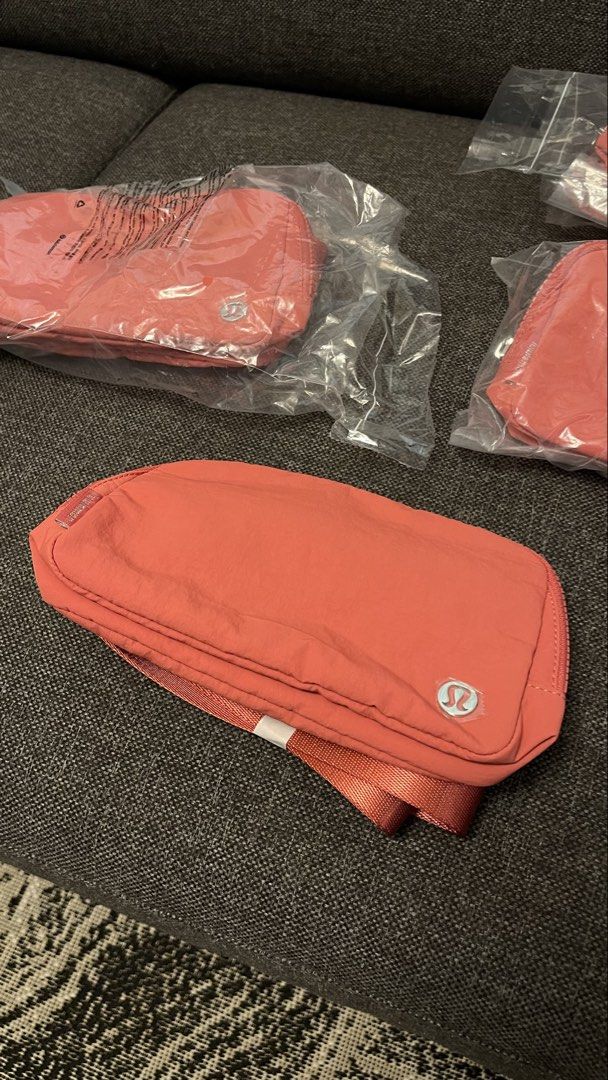 Lululemon Everywhere Belt Bag - Red (Category: Cross-body Bags) located in Quezon City. Submitted by christopherkirk (Listing ID 1425458565, Image 1). Description: Brand new 2550 each 4 pcs available .