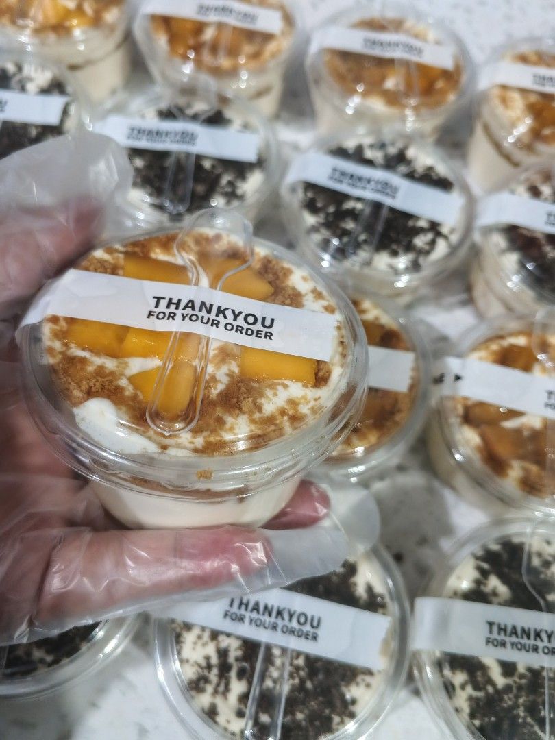 Mango Graham and Oreo Dessert Cups (Category: Coffee & Tea Tableware) located in Las Pinas. Submitted by mariel_infinity (Listing ID 1425487323, Image 1). Description: Graham in a cup good for give aways open for Resellers open for bulk order pm me for more details .