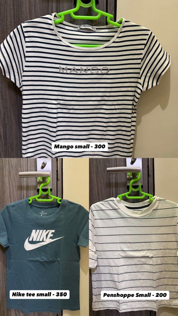 Mango, Nike, Penshoppe (Category: Shirts) located in Manila. Submitted by _acer (Listing ID 1425581927, Image 1). Description: Negotiable bilhin niyo na SALE!!! Around manila.