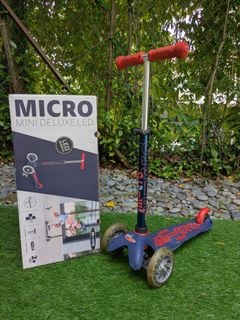 Micro Mini Deluxe Scooter - Black, Sports Equipment, Sports & Games ...