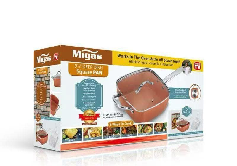 migas square dish pan (Category: Cookware & Accessories) located in Manila. Submitted by asstditems (Listing ID 1425542474, Image 1). Description: .