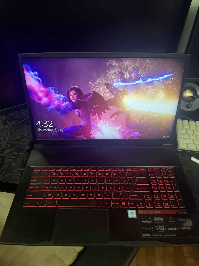 MSI Thin GF75 8RD Gaming Laptop505689507323586562