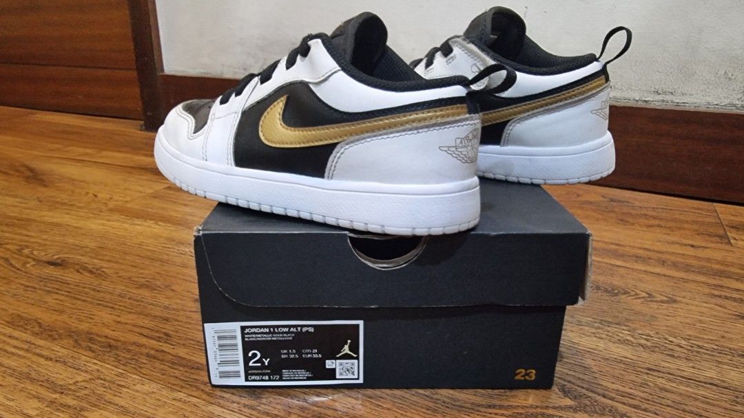 Nike Jordan (Category: Babies & Kids Fashion) located in Makati City. Submitted by bugs888 (Listing ID 1425572068, Image 1). Description: US Size 2Y (UK 1.5) Shipping c/o buyer RFS: feet outgrew shoes.