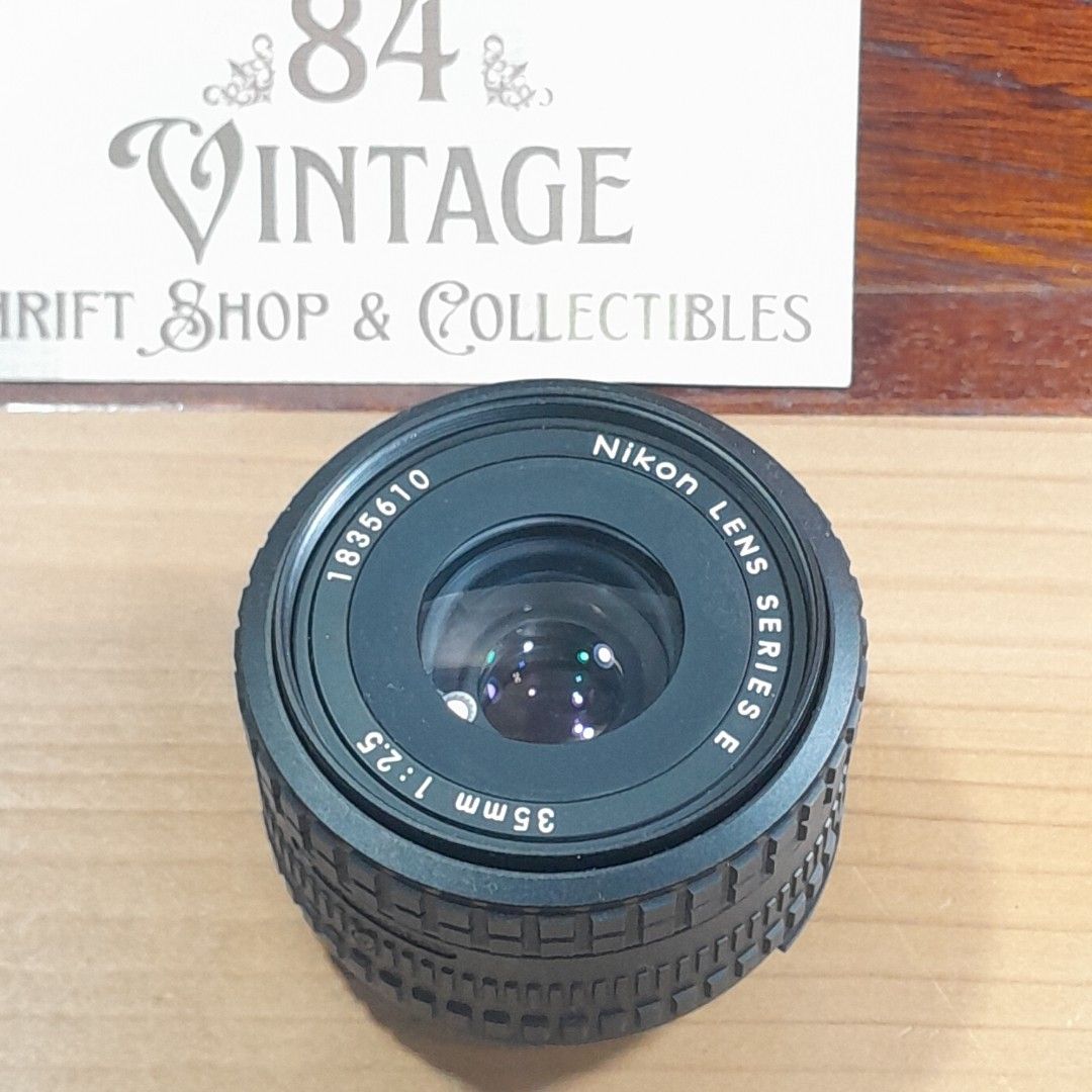 Nikon Lens 35mm F2.5 (Category: Lens & Kits) located in Las Pinas. Submitted by 84vintage (Listing ID 1425539877, Image 1). Description: Nikon compact lens for Street photography. Small and Sharp. Almost pancake size. AiS Nikkor works with almost all nikon Cameras. Good working condition. Actual photos posted. Please examine them carefully as they are part of the description. Sold As is where is only. --📌 MUST READ Before Dealing with us 📌-- ⚠️