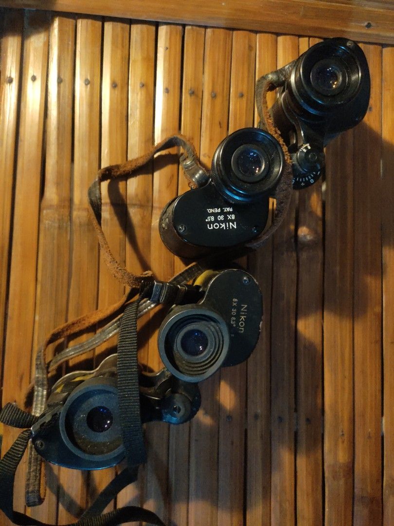Nikon preloved vintage binoculars (Category: Other Photography Accessories) located in Quezon City. Submitted by ricodgizmo (Listing ID 1425487107, Image 2). Description: nikon 8x30 mm binoculars all optics still good super linaw pa body with defade coatings but body still good no dents bawal sa macelan.