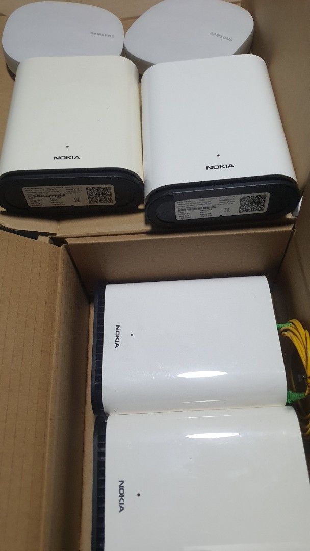 Nokia & Samsung Mesh WiFi System476860638697902080