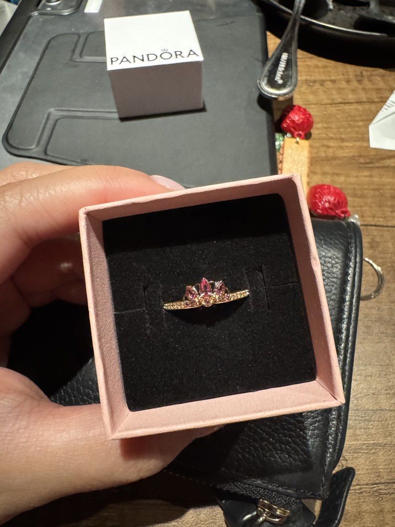 Pandora Rapunzel Ring (Category: Rings) located in Quezon City. Submitted by jlct13 (Listing ID 1425541721, Image 3). Description: Pandora Rapunzel Ring Ring size: 56 Only tried on once RFS: Doesn’t fit :(.
