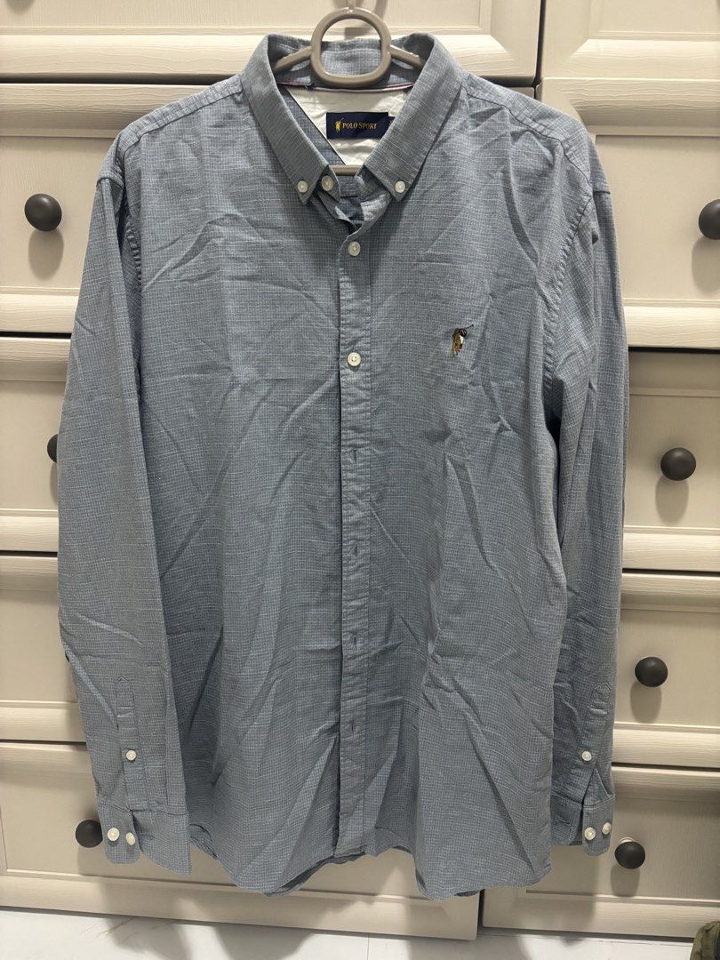 Polo Sport Button-Down Shirt Large (Category: Tshirts & Polo Shirts ) located in Baguio. Submitted by usedcondition (Listing ID 1425564788, Image 1). Description: 22x30 .
