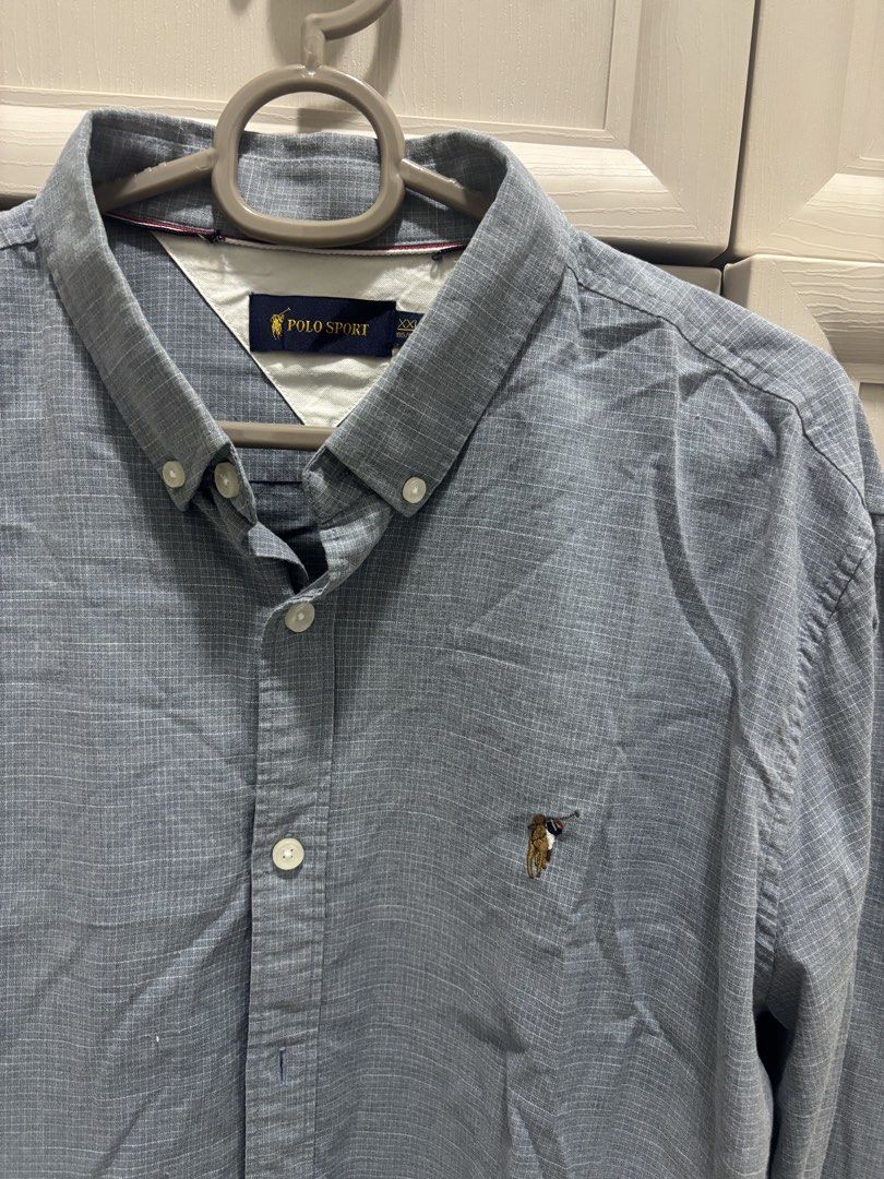Polo Sport Button-Down Shirt Large (Category: Tshirts & Polo Shirts ) located in Baguio. Submitted by usedcondition (Listing ID 1425564788, Image 2). Description: 22x30 .