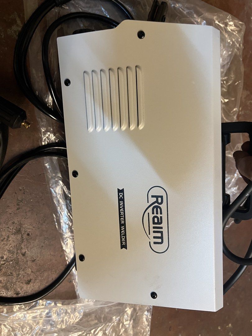 Reaim MIG-400B DC Inverter Welder (Category: Construction Tools & Equipment) located in Meycauayan. Submitted by badboydulay (Listing ID 1425571541, Image 3). Description: FOR SALE REAIM WELDING MACHINE INVERTER GINAMIT KO LNG PANG VIDEO REVIEW YAN MGA BOSS DI KO NAGAMIT KASI DI NAMAN AKO MARUNONG MAG WELDING PWEDE NIYO ICHECK BAGO NIYO KUNIN MERON PA KASI KONG ISA PANG WELDING MACHINE SAYANG LANG NAKATAMBAK LANG.