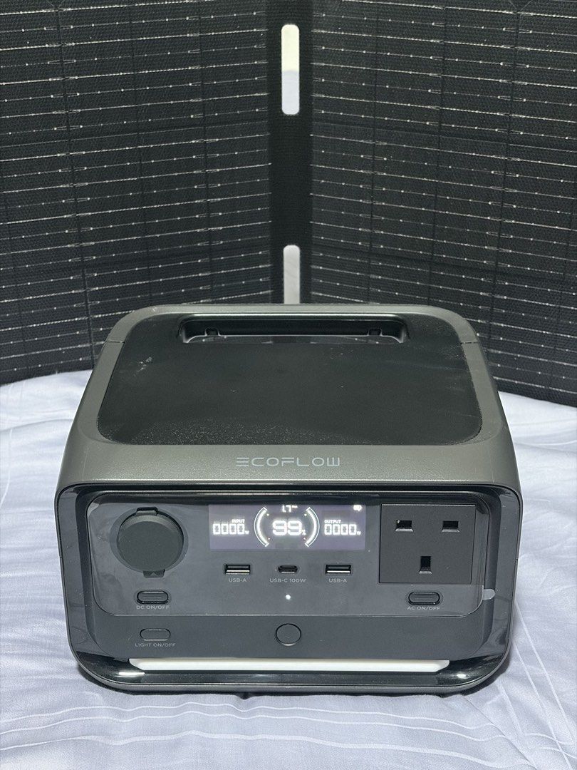 Rental - EcoFlow River 3 Plus 1200W 286Wh Portable power station + 60W ...