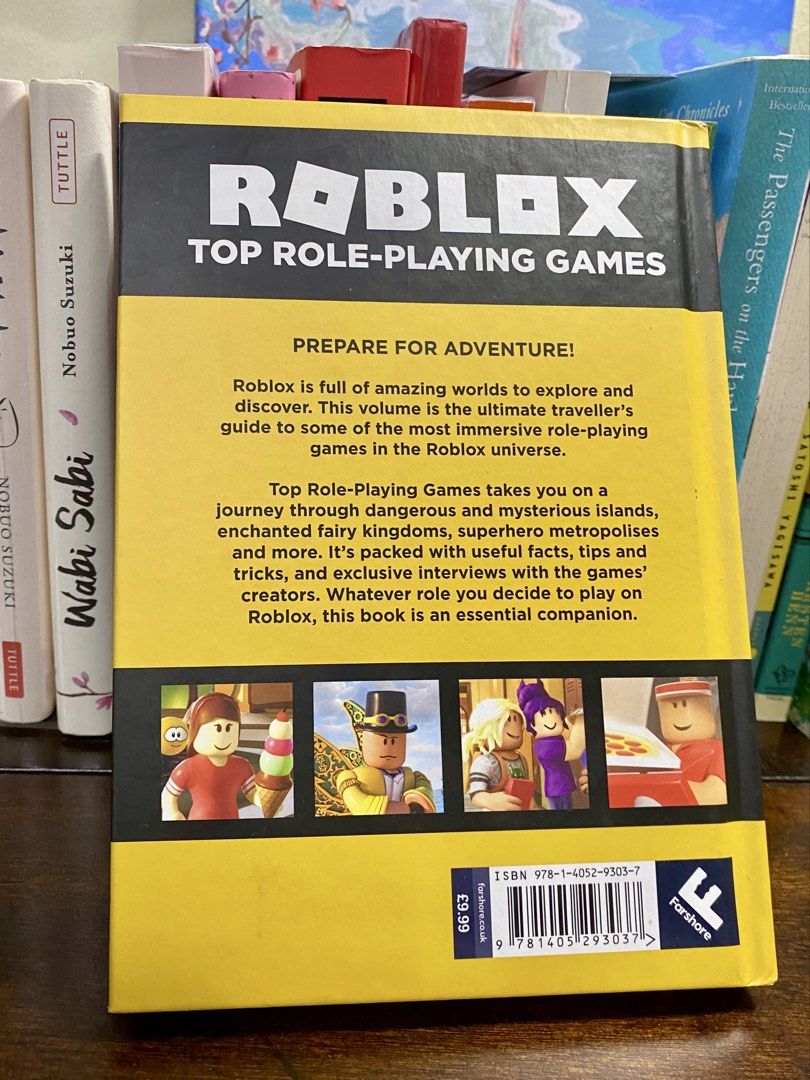 Roblox Top Role Playing Games Book (Category: Storybooks) located in Pasig City. Submitted by xkarenkaye (Listing ID 1425574586, Image 2). Description: Delivery c/o buyer. .