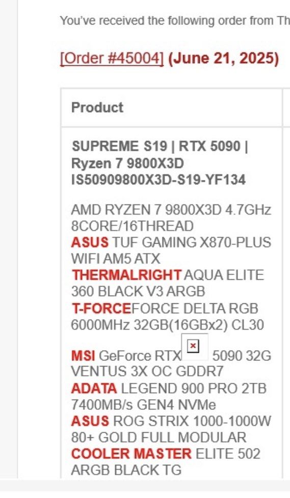 RTX 5090 PC – Ryzen 7 9800X3D | 32GB RAM | 2TB SSD | Like New