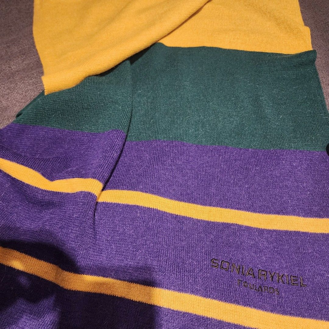 Sonia Rykiel Striped Winter Scarf (Category: Scarves) located in Binan City. Submitted by dottienook (Listing ID 1425592436, Image 1). Description: message for more details. .