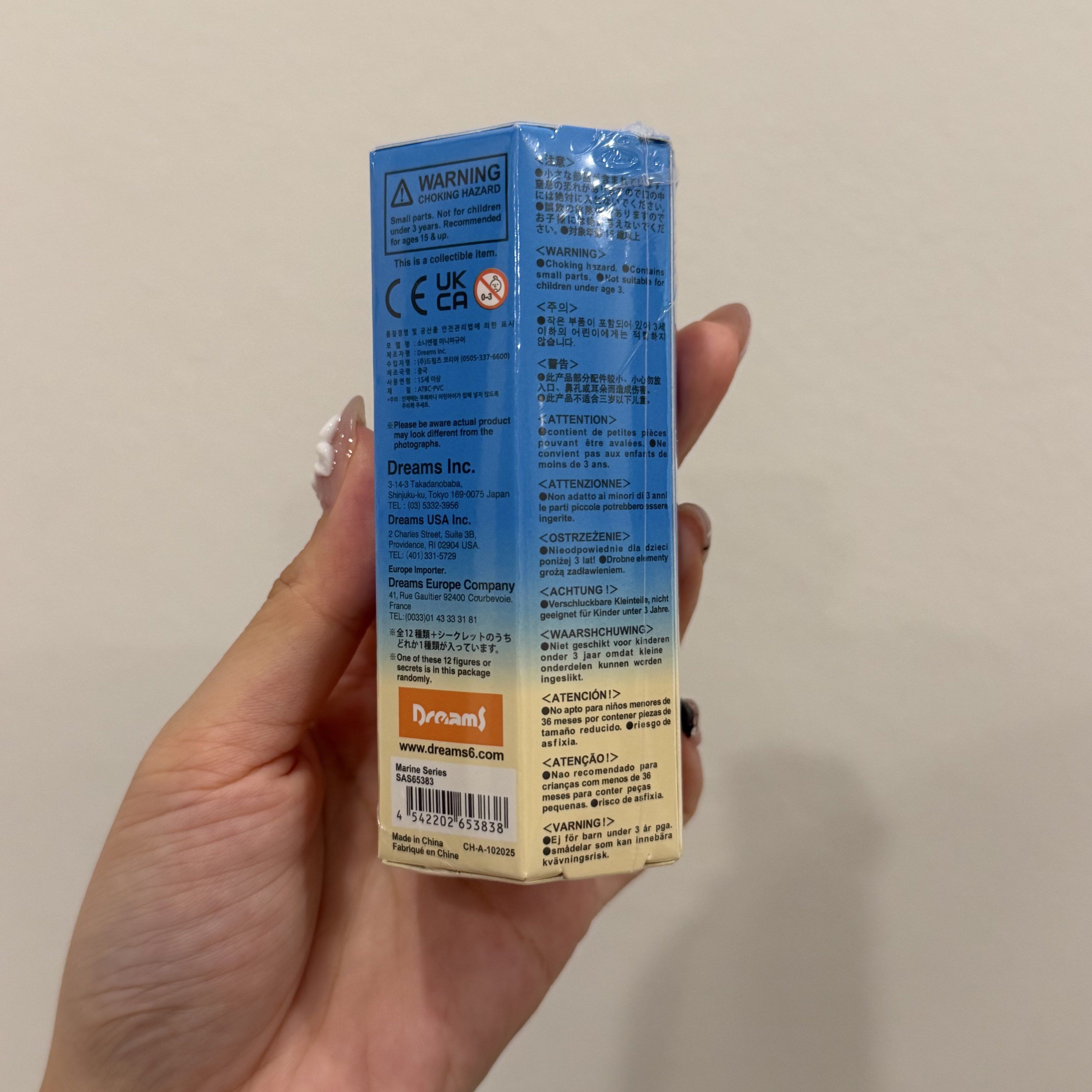 Sonny Angel Marine Series Sealed Blind Box Mini Figure (Category: Designer & Blind Box Toys) located in Singapore. Submitted by rororoch (Listing ID 1425540891, Image 2). Description: Sonny Angel Marine Series Sealed Blind Box Mini Figure Brand new and sealed. $14.