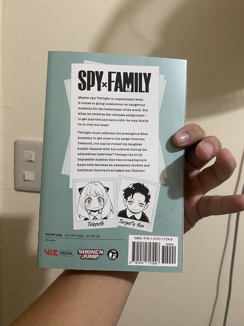 Spy x Family Volume 2 (Category: Comics & Manga) located in Dasmarinas. Submitted by dockyyy (Listing ID 1425554793, Image 2). Description: .