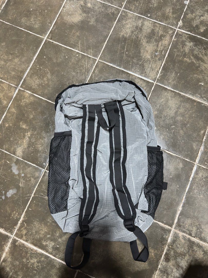 Square String Packable Lightweight Backpack (Category: Backpacks) located in Isabel. Submitted by apedoutdoors (Listing ID 1425555793, Image 3). Description: Square String Packable Lightweight Backpack Excellent condition No issue asnew Width - 13.5 Length - 21 Area - Isabel , Leyte Payment thru GCash 900 + sf Via JNT.