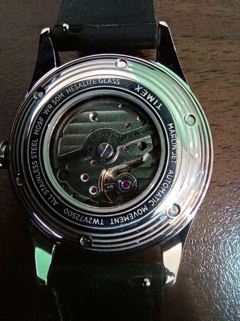 Timex Marlin Jet Automatic Watch (Category: Men's Watches) located in Cebu City. Submitted by mac_j003 (Listing ID 1425480837, Image 2). Description: This is under my collection Letting go of this beautiful piece. watch sale only..