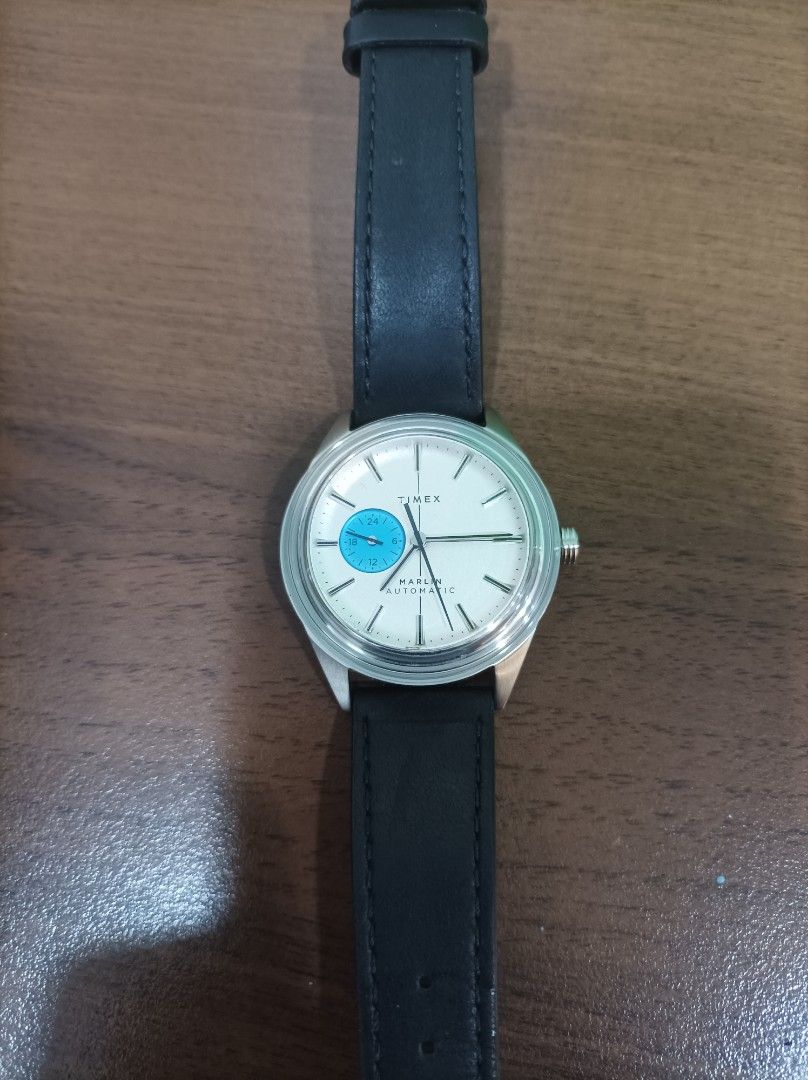 Timex Marlin Jet Automatic Watch (Category: Men's Watches) located in Cebu City. Submitted by mac_j003 (Listing ID 1425480837, Image 1). Description: This is under my collection Letting go of this beautiful piece. watch sale only..