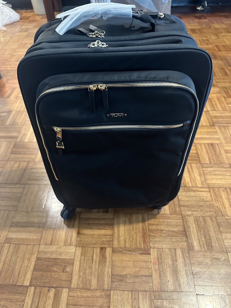 Tumi Black Carry-On Luggage (Category: Luggage) located in Pasay City. Submitted by lskt_77 (Listing ID 1425479660, Image 1). Description: .