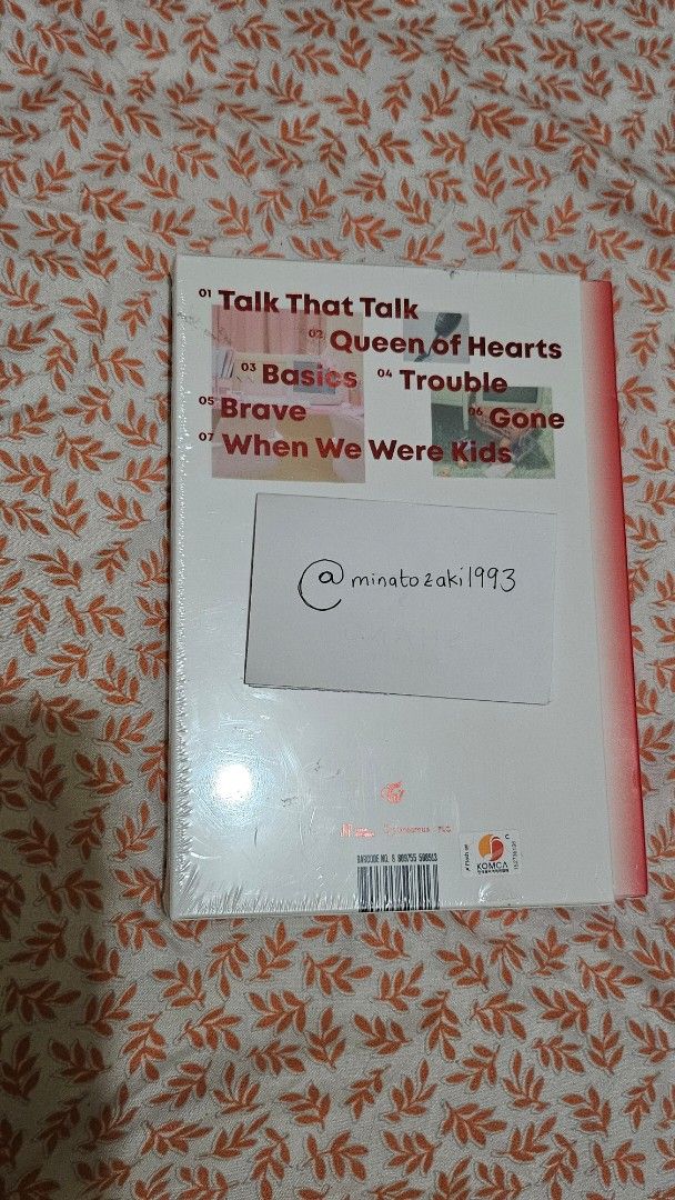 TWICE BETWEEN 1&2 COMPLETE VERSION SEALED (Category: CDs & DVDs) located in Mabalacat. Submitted by jylent (Listing ID 1425583541, Image 1). Description: WTS LFB TWICE BETWEEN 1&2 COMPLETE VERSION SEALED 500 PHP Follow me for more affordable kpop merch :).