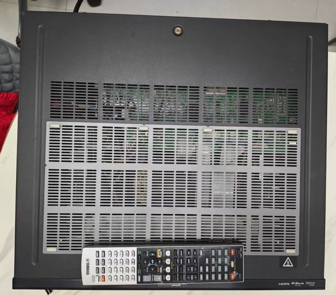 Yamaha AVENTAGE RX-A1010 (Category: Soundbars, Speakers & Amplifiers) located in Santa Rosa. Submitted by jingjingthecat (Listing ID 1425517366, Image 2). Description: Yamaha RX-A1010 Mid-Range 7.2-Channel Amplifier. A classic high-end AVENTAGE series amplifier, featuring solid build quality and a delicate yet dynamic sound. Key Specifications: Output Power: 110W x 7 channels (8 ohms) HDMI Interface: 8 inputs / 2 outputs (supports ARC and 3D) Spe