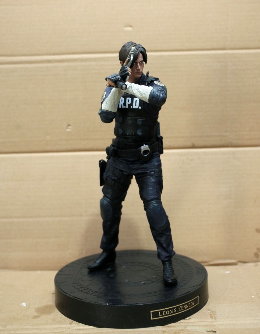 生化危機 Leon S. Kennedy RPD Biohazard Resident Evil, 玩具收藏品, 手辦及模型, 手辦雕像 ...