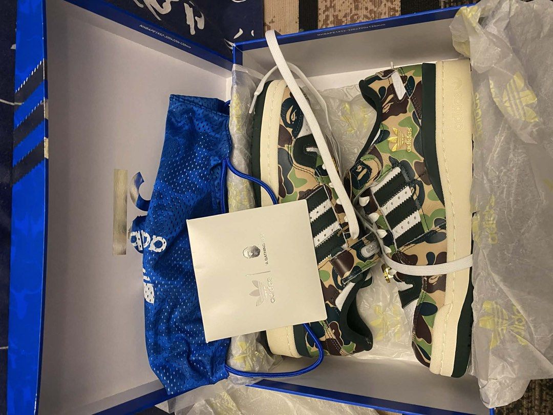 Adidas Forum 84 Low BAPE Camo (Category: Sneakers) located in Manila. Submitted by seek_fitz (Listing ID 1429611880, Image 3). Description: .