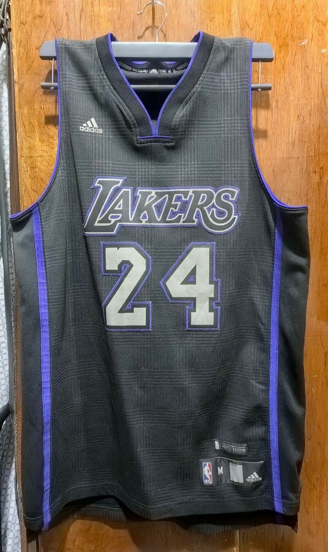 Adidas Kobe Bryant Lakers Jersey (Category: Activewear) located in Quezon City. Submitted by silentbozz (Listing ID 1429624186, Image 1). Description: part of my collection no issue complete tags.