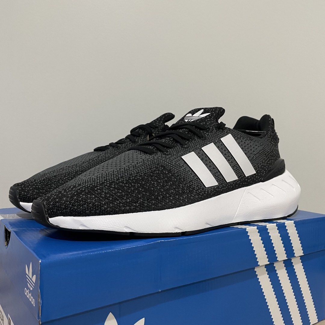 Adidas Swift Run Black Shoes Men (Category: Sneakers) located in Makati City. Submitted by jer1725 (Listing ID 1429504201, Image 3). Description: Adidas Swift Run Black Shoes Men Brand New 100% Legit / Original Available size: 8 / 8.5 US Men ‼️SALE PRICE: ₱1,500‼️0 •Delivery Metro Manila: Lalamove / Grab Nationwide: J&T •Meetup Waltermart Makati.