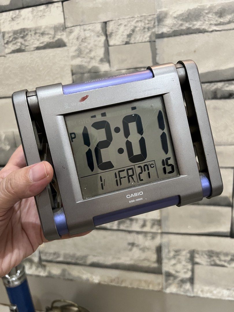 Affordable Casio Casio DQD-1000X digital alarm clock 😍👌🏻 (Category: Clocks) located in Malolos. Submitted by afford.japan (Listing ID 1429529192, Image 1). Description: Affordable Casio Casio DQD-1000X digital alarm clock 😍👌🏻.