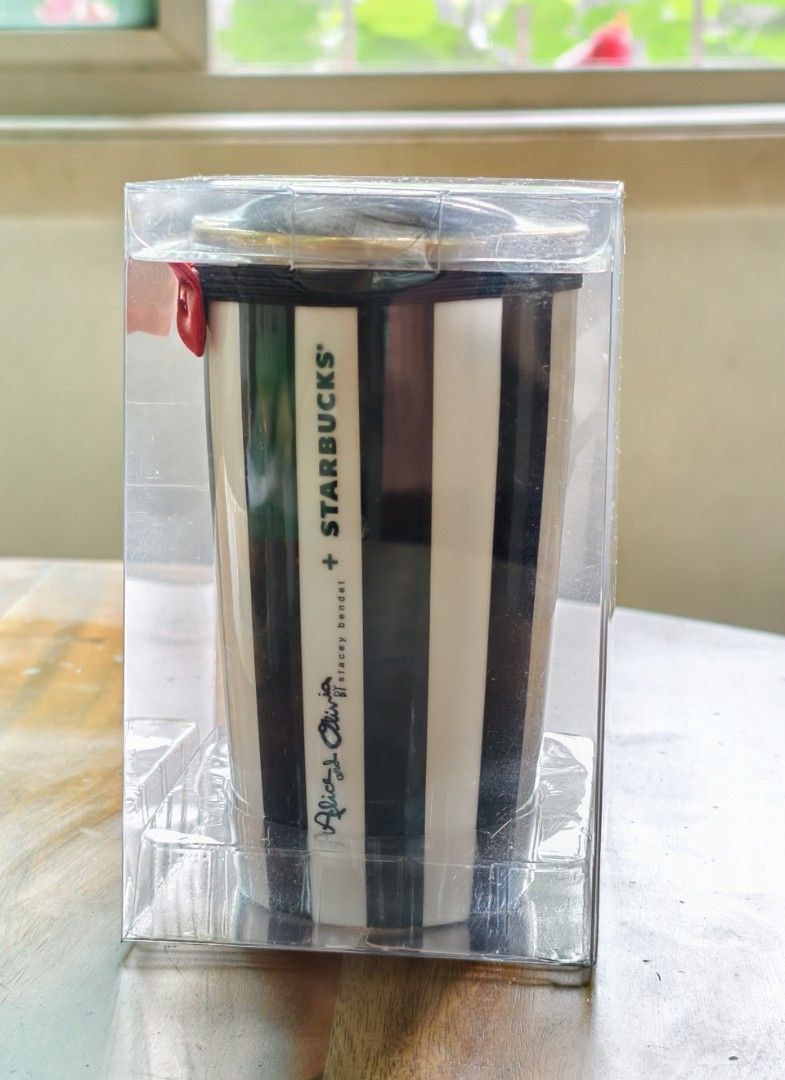 Alice & Olivia double walled ceramic tumbler (Category: Water Bottles & Tumblers) located in Manila. Submitted by freeppl26 (Listing ID 1429599678, Image 2). Description: Alice & Olivia double walled ceramic tumbler Brand new. Never used With box and sku.