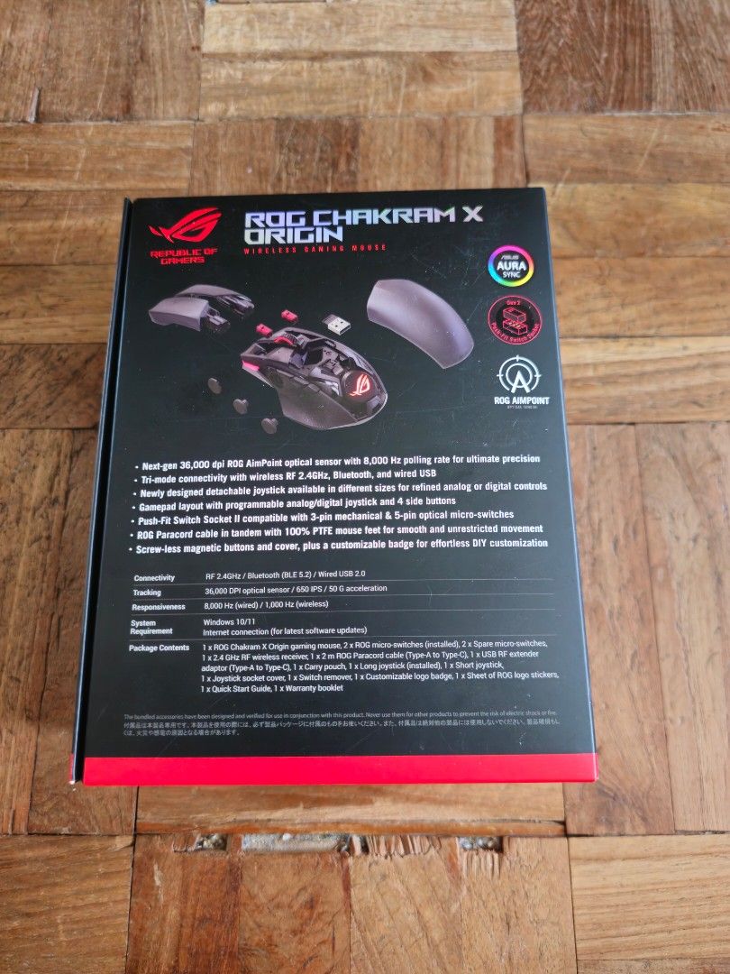 ASUS ROG Chakram X Origin Wireless Gaming Mouse442885277148129281