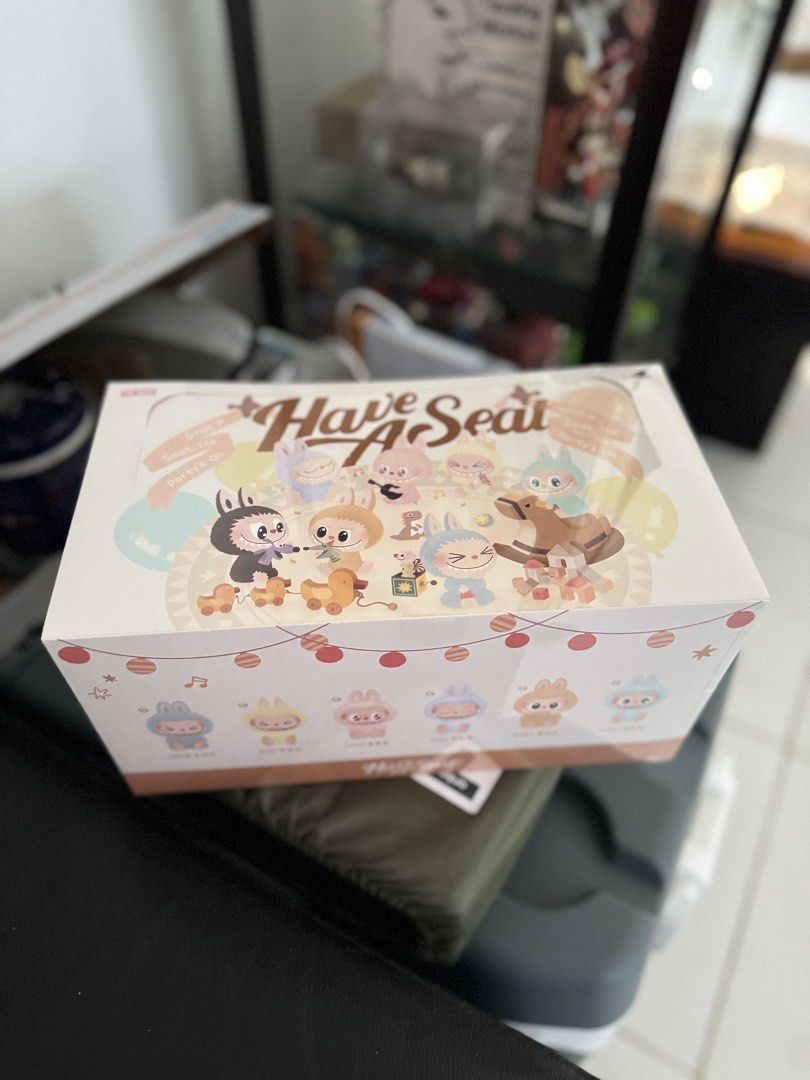 Below SRP POP MART Have A Seat Sealed Set (Category: Designer & Blind Box Toys) located in Paranaque City. Submitted by gaftumar (Listing ID 1429583037, Image 1). Description: .