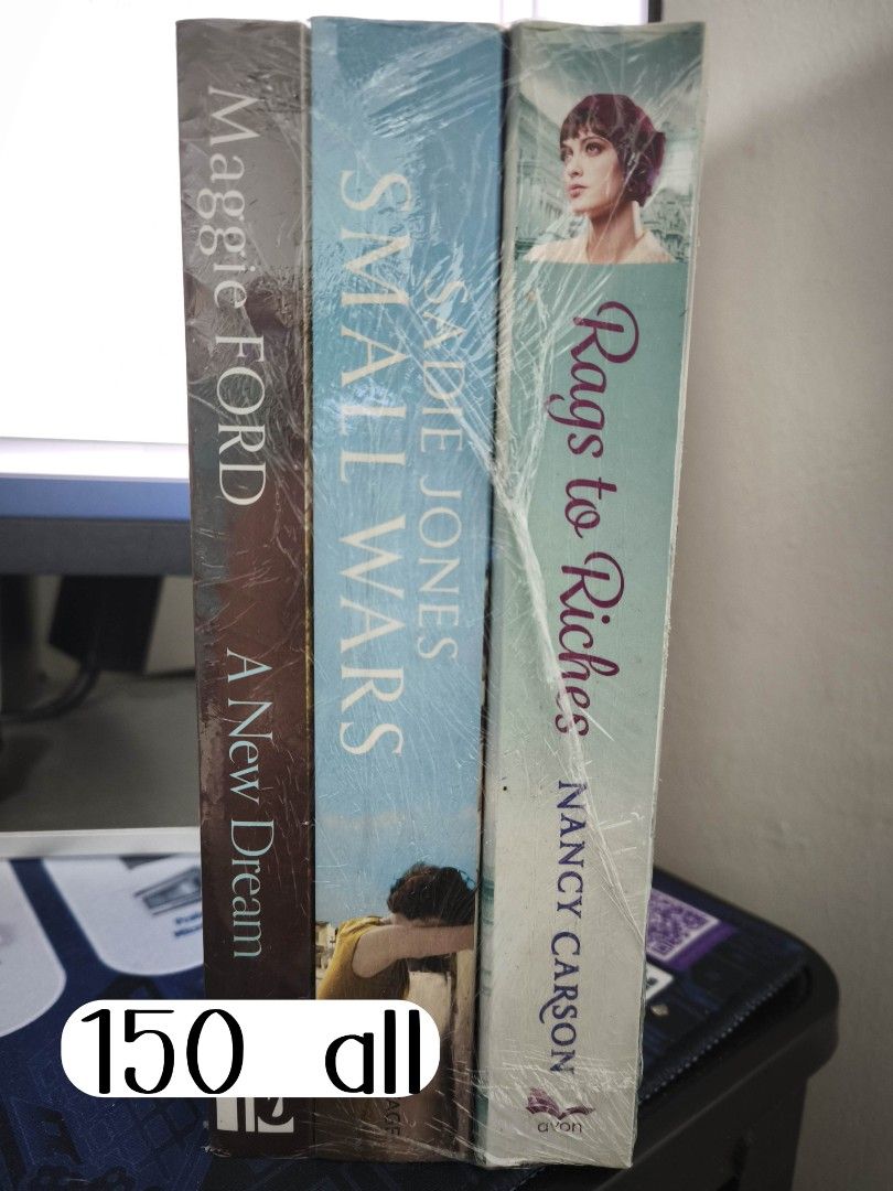 Books Bundle: Maggie Ford, Sophie Jones, Nancy Carson (Category: Storybooks) located in Las Pinas. Submitted by dhellosaint0069 (Listing ID 1429519595, Image 1). Description: selling my second hands books. RFS: Duplicate copies Pm if you want pictures.
