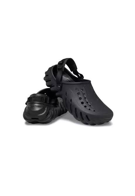 Crocs Echo Clog - Black (Category: Slippers & Slides) located in San Jose del Monte. Submitted by mikhaelapadernal06641 (Listing ID 1429534523, Image 2). Description: CROCS ECHO UNISEX CLOG - BLACK RFS : WRONG SIZE.