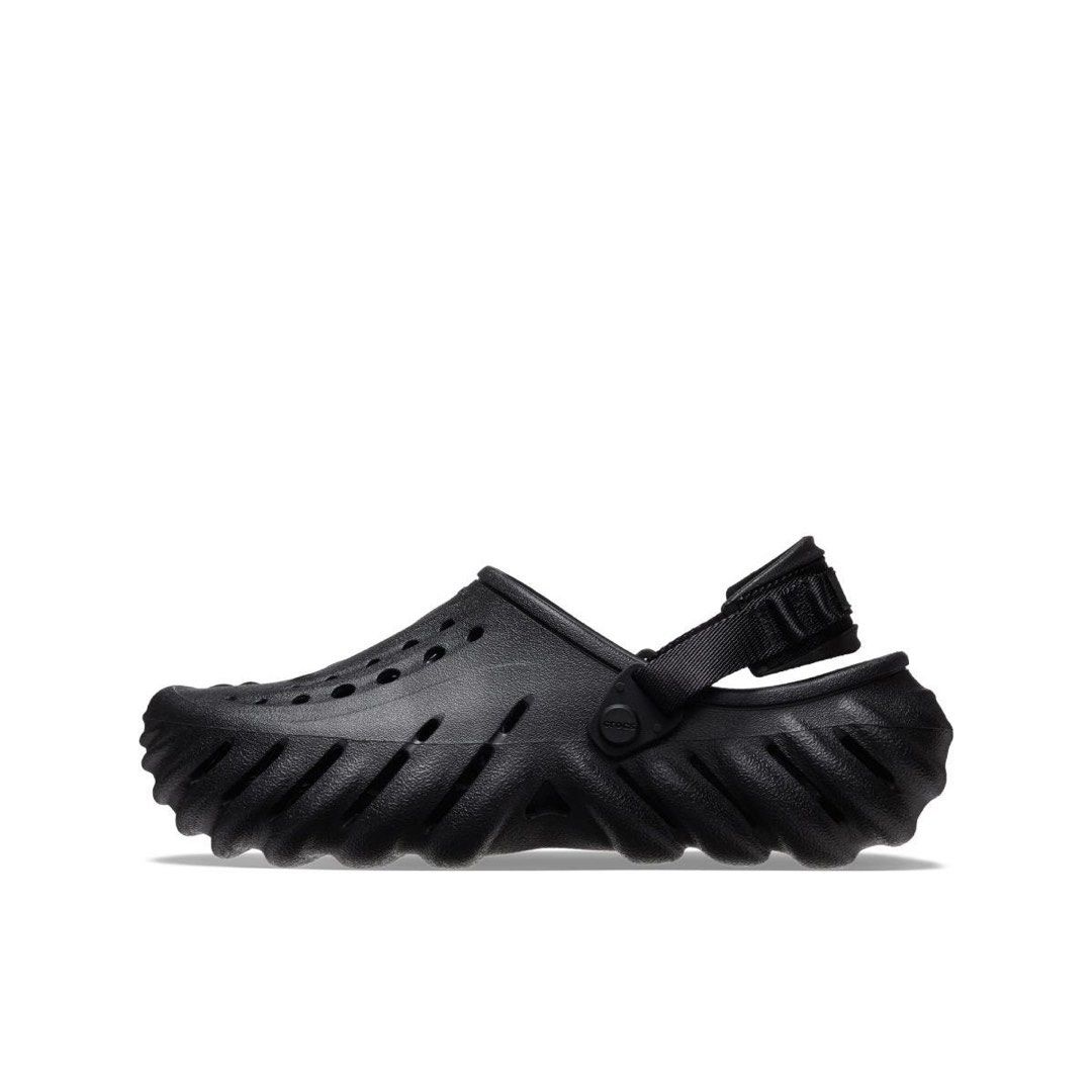 Crocs Echo Clog - Black (Category: Slippers & Slides) located in San Jose del Monte. Submitted by mikhaelapadernal06641 (Listing ID 1429534523, Image 3). Description: CROCS ECHO UNISEX CLOG - BLACK RFS : WRONG SIZE.