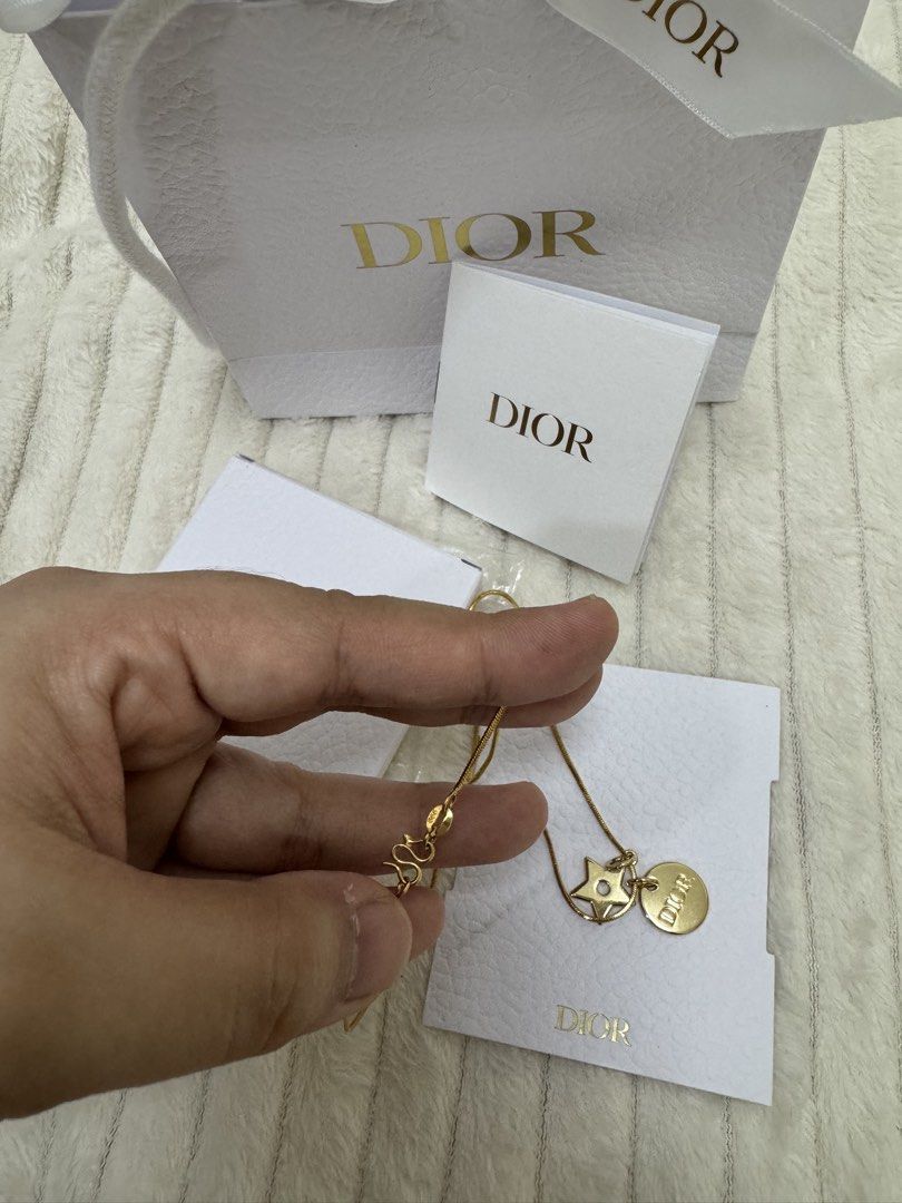 Dior Gold Necklace with Charms (Category: Necklaces) located in Bulacan. Submitted by everythinggood26 (Listing ID 1429638190, Image 2). Description: .