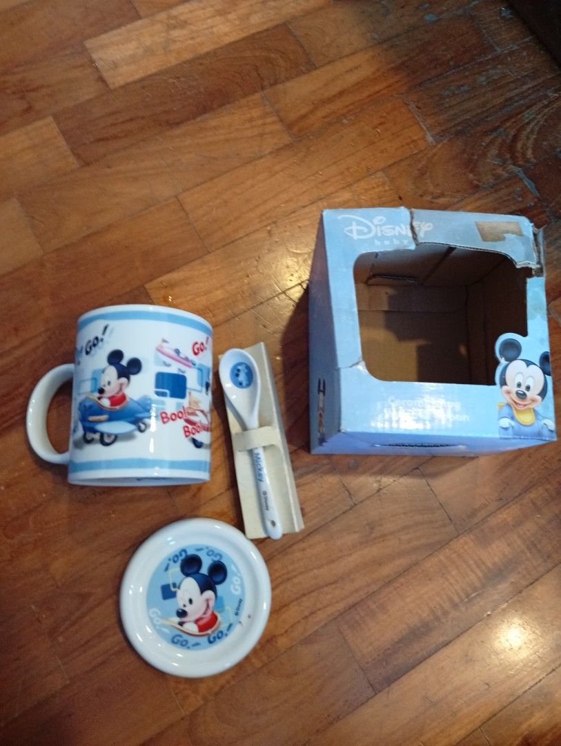 Disney Baby Mickey Mouse Ceramic Mug Set443313407573381122
