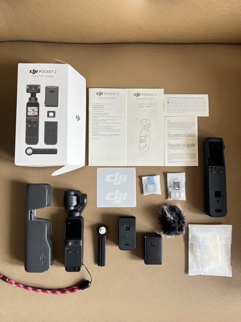 DJI Pocket 2 Creator Combo (Category: Cameras) located in Quezon City. Submitted by felizdoss (Listing ID 1429546008, Image 1). Description: Barely used. Unboxed, tested, then stored it again. 😅 I haven’t really used this extensively tbh. Can pass as new! Complete with box and accessories. No issues/dents/scratch. Unli check upon meetup. 📍 Fairview Terraces 📍 SM Fairview.